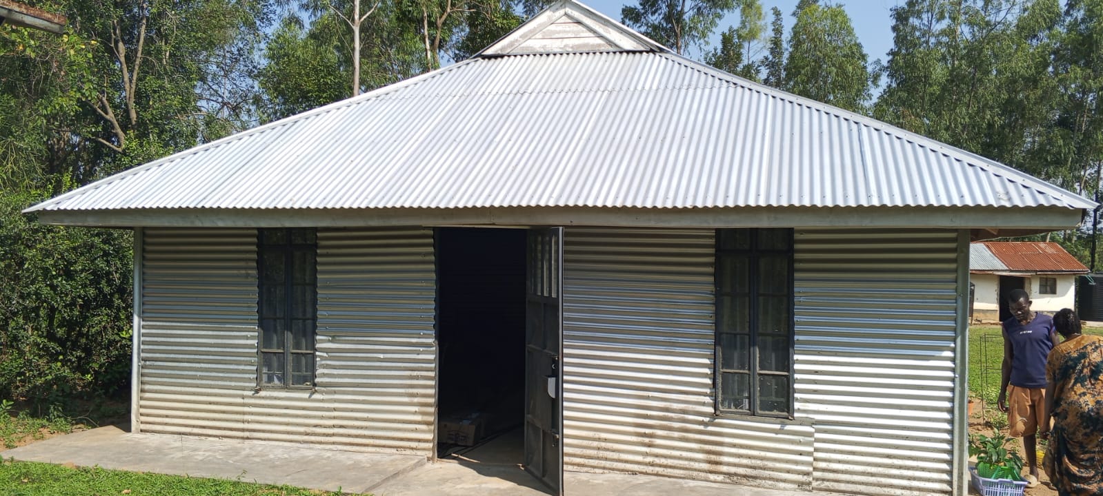 Roof before restoration